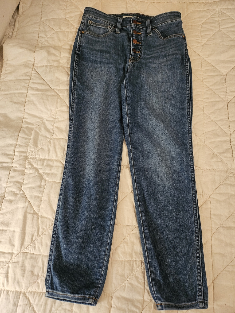 Madewell -4 Button-Curvy Road Tripper- Size 27P - Picture 2 of 8